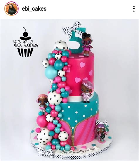 Maybe you would like to learn more about one of these? LOL Surprise Custom Birthday Cake | Custom birthday cakes ...