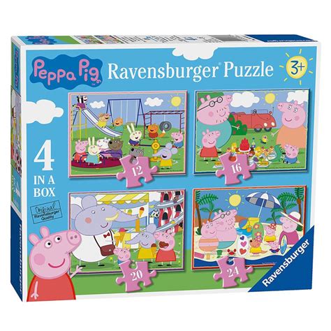 Peppa Pig 4 In A Box Jigsaw Puzzle 6958 Character Brands