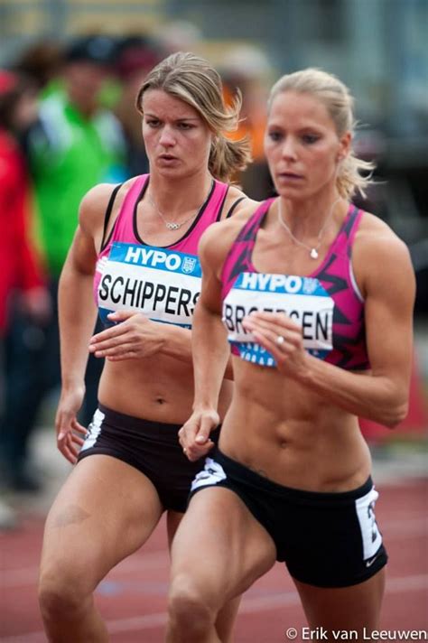 Dafne Schippers Y Nadine Broersen Female Athletes Athletic Women