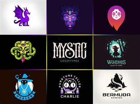 19 Static And Animated Inspiring Mystic Logo Design Ideas Designbolts