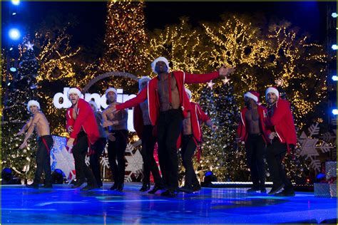 Dancing With The Stars Men Go Shirtless As Sexy Santas For Finale