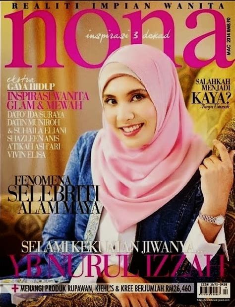 Hot Nurul Izzah Tampil Meletop Jadi Model Cover Girl Majalah Nona Edisi Mac 2016 5 Gambar