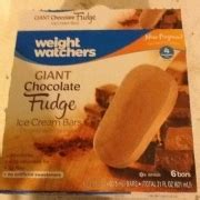 Weight Watchers Giant Chocolate Fudge Ice Cream Bars Calories Nutrition Analysis More