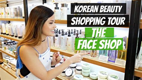 The Face Shop Shopping Tour Recommendations Inside K Beauty Store