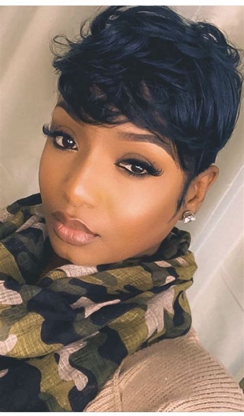 Cute Short Hairstyles Wigs For Black Women Lace Front Wigs Human Hair Wigs African Amer Short