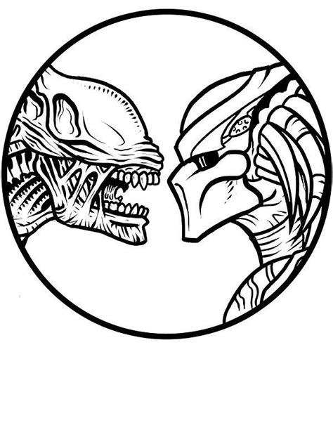 Pin By Bryan Parker On Tattoo Ideas Alien Drawings Predator Art
