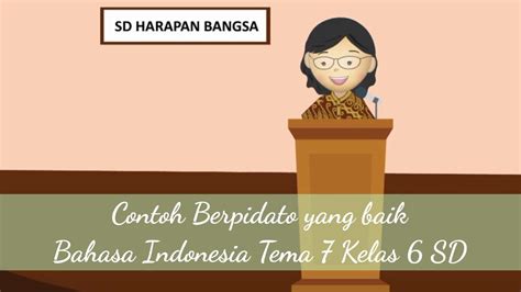Contoh Berpidato Bahasa Indonesia Kls 6 SD YouTube