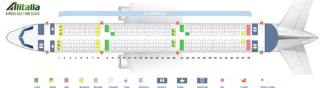 Seat Map Airbus A321 100 Alitalia Best Seats In The Plane