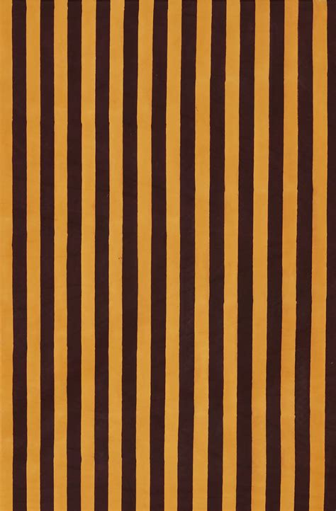 Fabric Stripes Mustard Maroon Lisa Corti