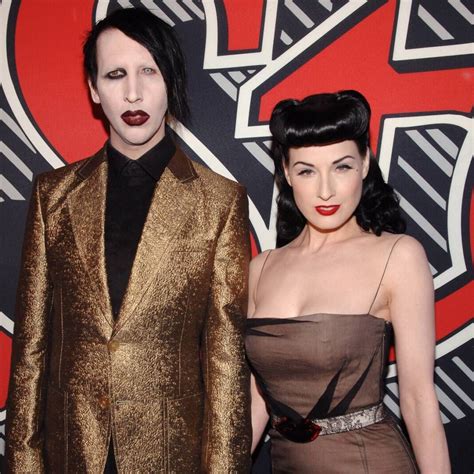 Marilyn Manson S Ex Wife Dita Von Teese Speaks Out On