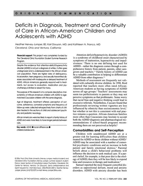 Pdf Deficits In Diagnosis Treatment And Continuity Of Care In