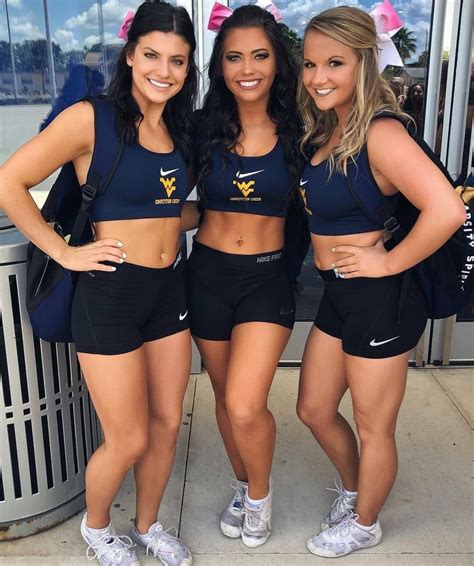 Pin By Xxx On Wvu Mountaineers Sexy Cheerleaders Sport Girl Hot