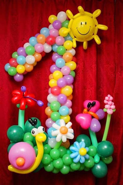 Decoracion con globos para cumpleaños. Decoración con Globos para Cumpleaños Infantiles | Fiestas ...
