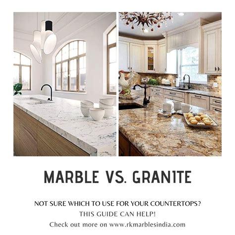 Cost Of Marble Countertops Versus Granite Countertops Ideas