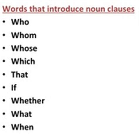 A noun clause is a dependent clause that contains a subject and a verb. Noun Clauses Tutorials, Quizzes, and Help | Sophia Learning