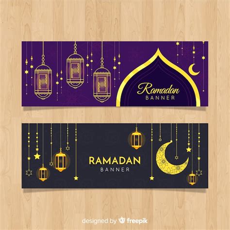Free Vector Ramadan Banners