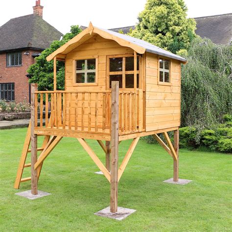 Winchester 5ft X 5ft Poppy Tower Playhouse Next Day Delivery