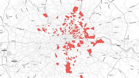 These Are Londons Gang Territories In A Single Map Indy100 Indy100