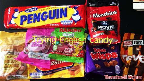 Trying English Candy With Bloopers Youtube