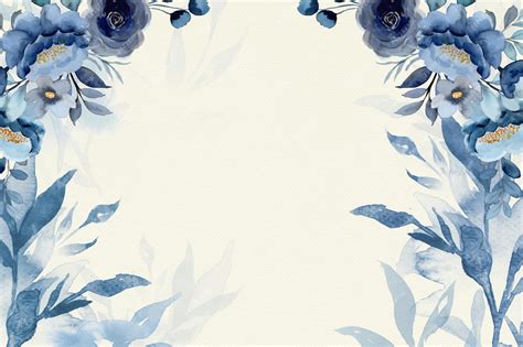 Premium Photo Blue Watercolor Linktree Background 1