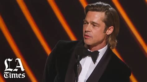 Brad Pitt Wins His First Acting Oscar For Once Upon A Time In