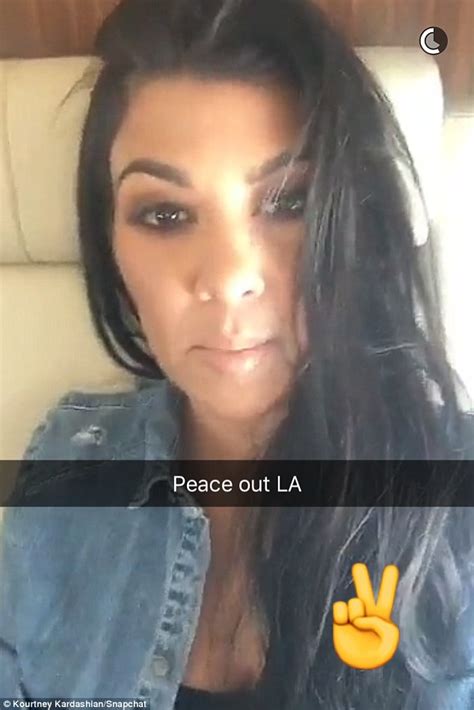 Kourtney Kardashian And Scott Disick Board Private Jet For Kris Jenner