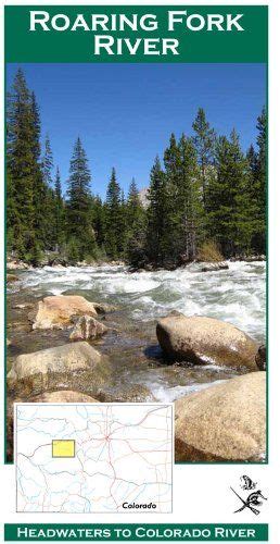 Roaring Fork River 11x17 Fly Fishing Map Continue To The Product At
