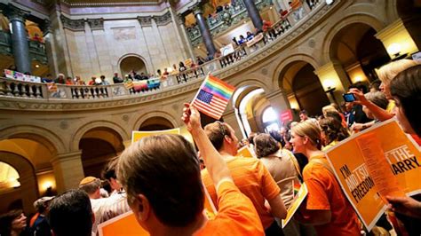 Minnesota Senate Votes To Allow Same Sex Marriage Abc News