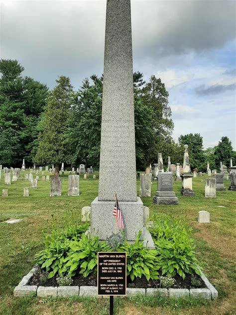 Yesterday I Visited Martin Van Burens Gravesite A Pretty Humble