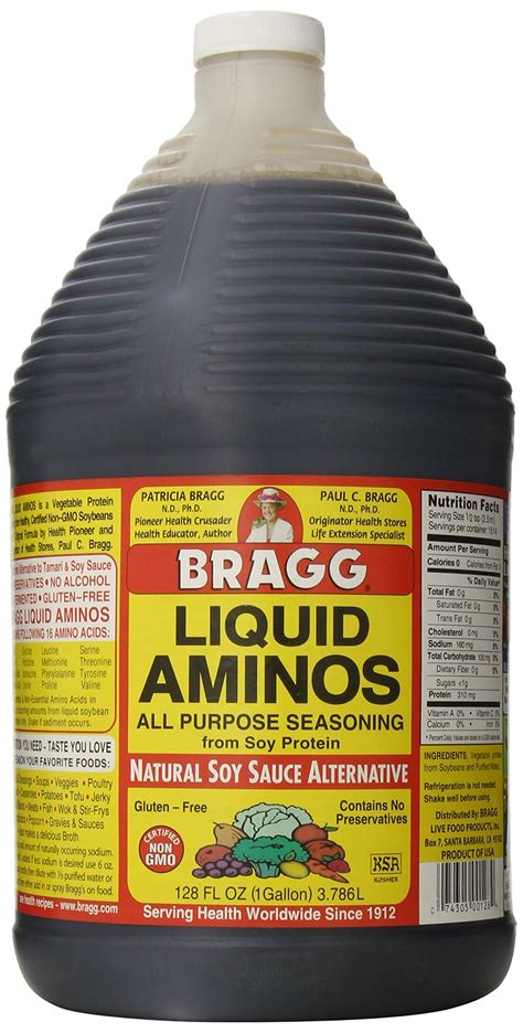 Bragg Liquid Aminos 1 Gallon 74305001284 | eBay
