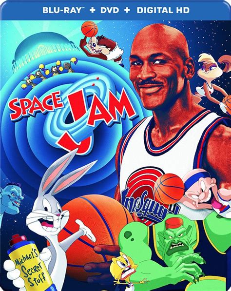 Movies space dogs adventure to the moon spark: SPACE JAM 20TH ANNIVERSARY EDITION BLU-RAY STEELBOOK (With ...