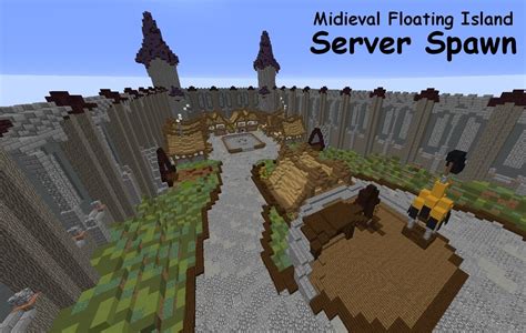 Floating Island Server Spawn Minecraft Map