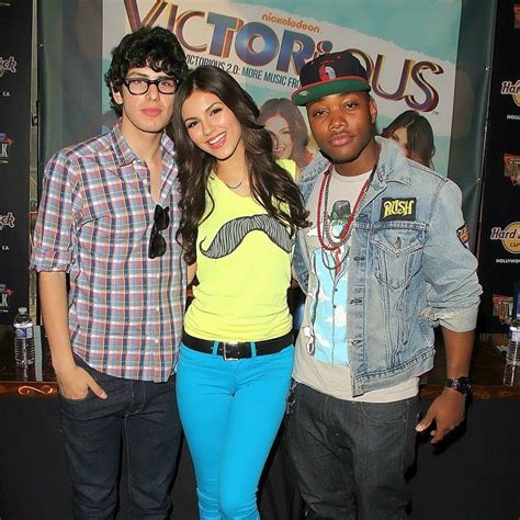 Victorious On Instagram Nickelodeon Awards With Matt Victoria And Leon