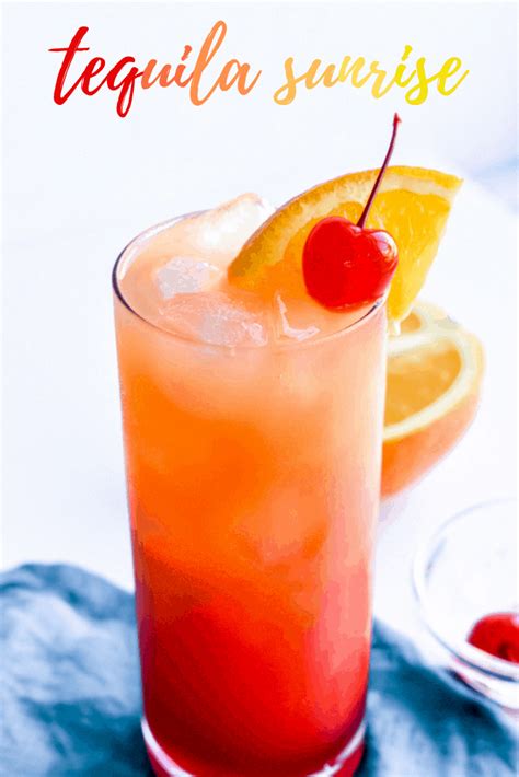 Depending on how long it's aged for. Tequila Sunrise Cocktail | Recipe (With images) | Tequila ...