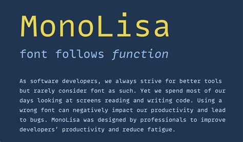 20 Best Monospace Fonts For Coding And Design In 2023