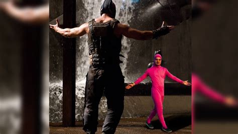 Bane Vs Pink Guy Know Your Meme