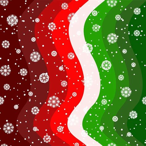 Christmas Background With Gradient Lines Snow And Snowflakes 12994166