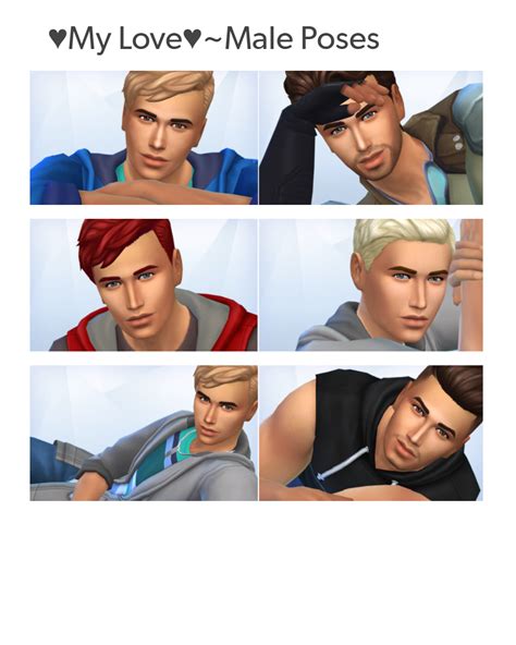 ♥my Love♥~male Poses Male Poses Poses Sims 4 Cas