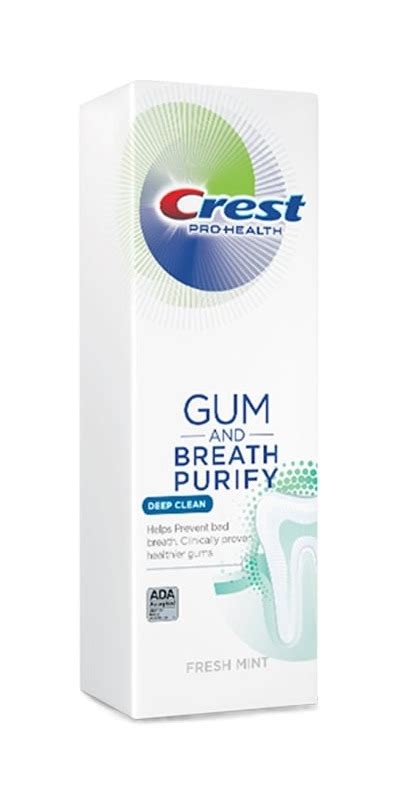 Buy Crest Pro Health Gum And Breath Purify Deep Clean Toothpaste At Well