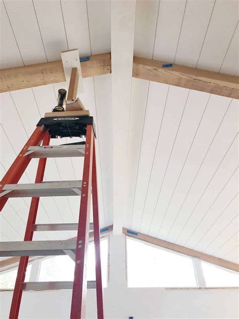 See more ideas about shiplap ceiling, ceiling, home remodeling. Master Suite Project: Paneled Ceiling with Metrie ...