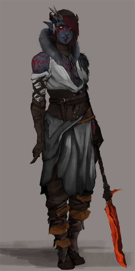 Dnd Female Tieflings Inspirational Imgur Fantasy Character Design Rpg Character Concept