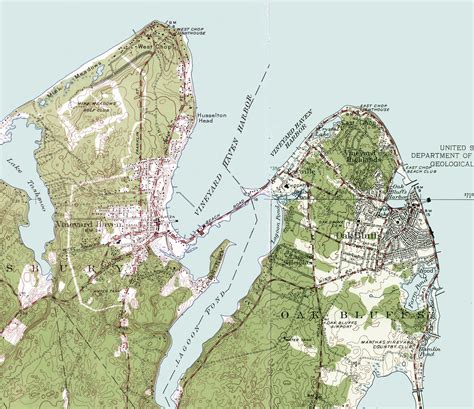 Printable Martha S Vineyard Map