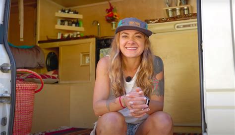 Meet Brynn Utela The Woman Who Built Out Her Own Life By Building Out Her Own Van The Inertia