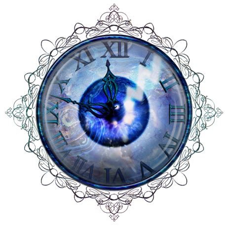Clock Blue Eye By Lyotta On Deviantart