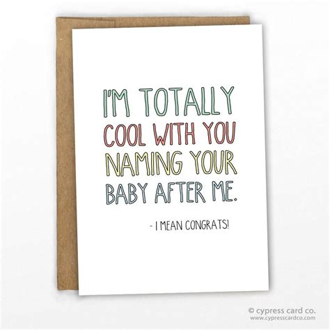 Funny Baby Congratulations Card By Cypress Card Co Wholesale Greeting