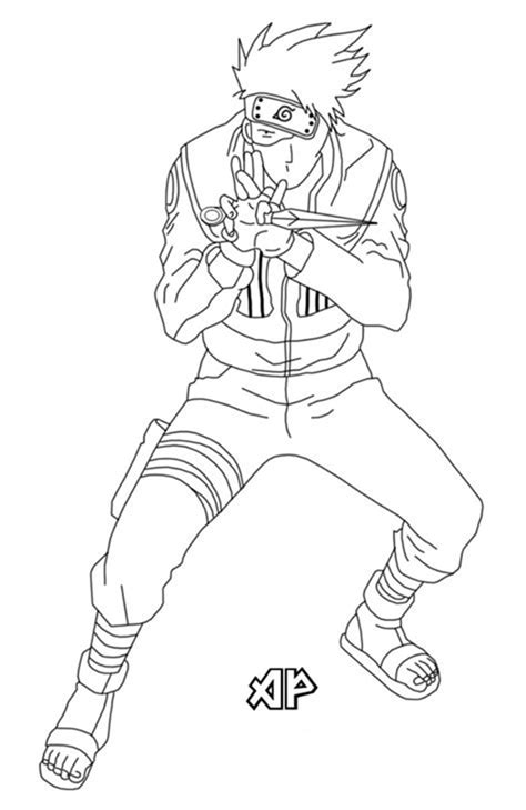 Chibi Hatake Kakashi Coloring Page Anime Coloring Pages Hot Sex Picture