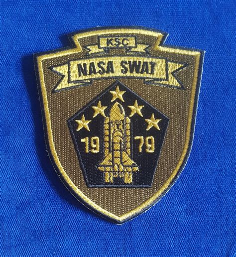 Nasa Kennedy Space Center Florida Swat Patch Etsy
