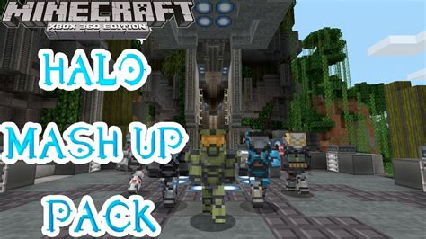 Minecraft Xbox 360 Halo Mash Up Pack Halo Reach Y Halo 4 Youtube