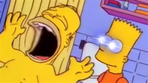 Homer Screaming Chair Scene Youtube
