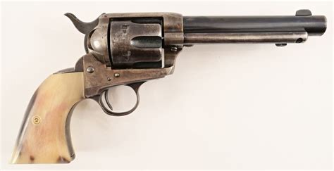 Colt Saa 38 Wcf Revolver Big Horn Grips